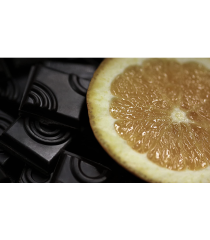 chocolate negro con naranja - sabor