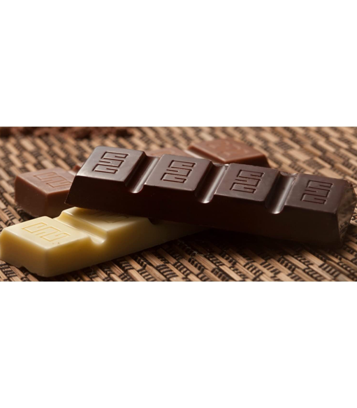 chocolate con nibs de cacao - detalle