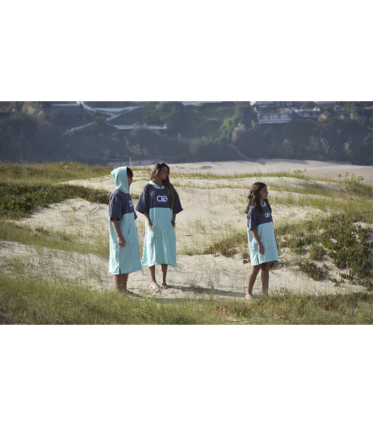 poncho toalla de surf - grupo