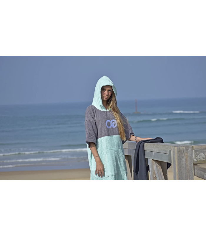 poncho toalla de surf - playa
