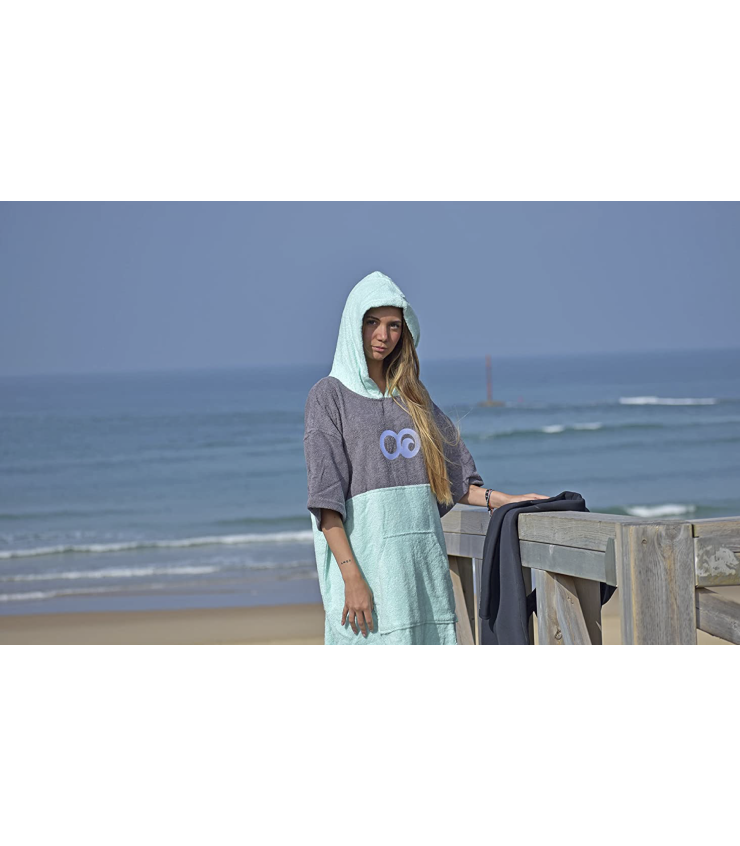 poncho toalla de surf - playa