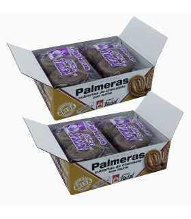 JUNCO PINDAL Palmeras de Hojaldre bañada chocolate con Leche