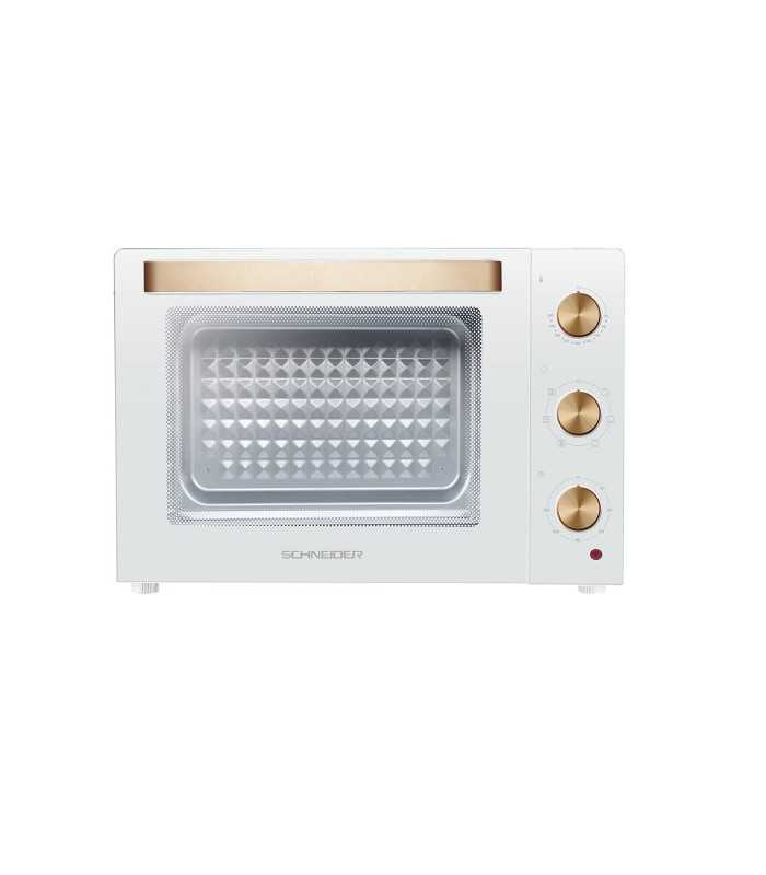 SCHNEIDER SCE2355MFWS Horno eléctrico de sobremesa, 55 L,Blanco