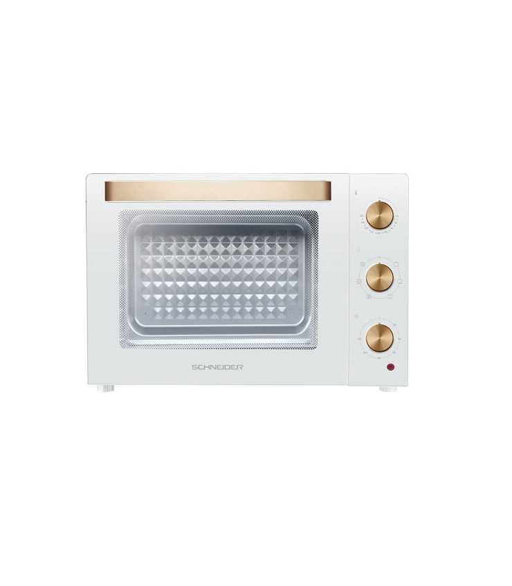 SCHNEIDER SCE2355MFWS Horno eléctrico de sobremesa, 55 L,Blanco