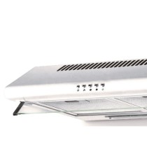 SCHNEIDER SCHC6400CX Campana extractora 60 cm, 400m³/h, 3 velocidades, Inoxidable _detalle visera