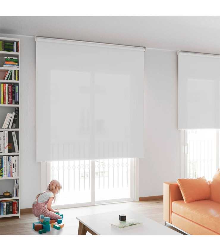 KAATEN Shantung Estor Enrollable translúcido - ambiente