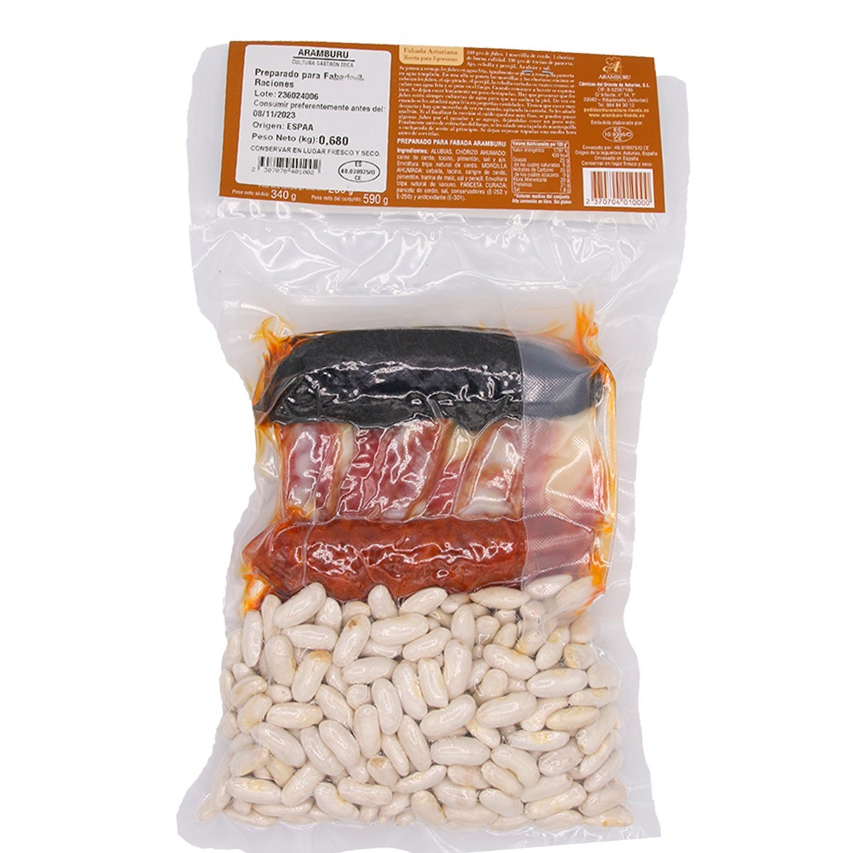 Pack fabada asturiana Aramburu