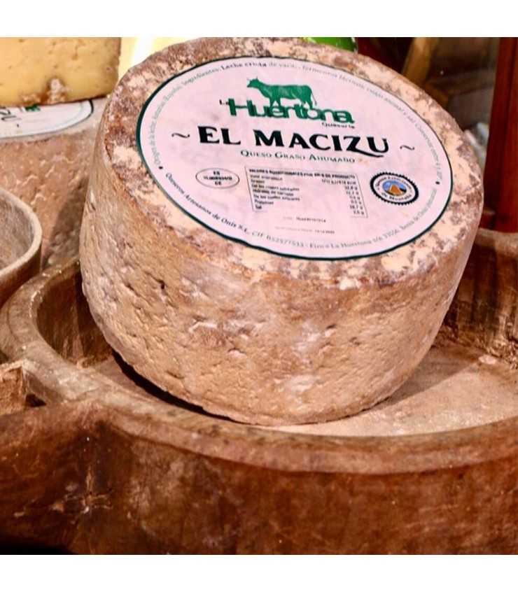 LA HUERTONA 320201 Cuña de queso Asturiano MACIZU - QUESO