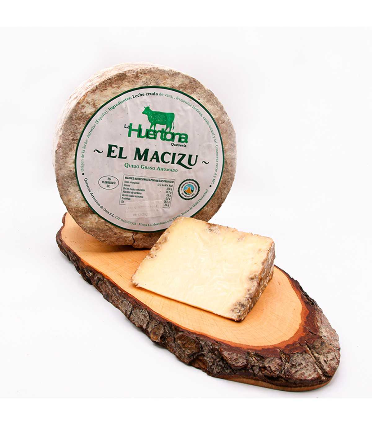 LA HUERTONA 320201 Cuña de queso Asturiano MACIZU - portada