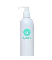 BANBU BOT001 Dispensador de aluminio 100% reciclable 250 ml. Blanco Mate - portada