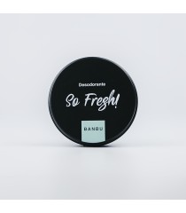 BANBU BAH548C Desodorante crema So Fresh 60 gr. Natural, Aroma Cítrico, Sin Aluminio. Fabricado en España - solo