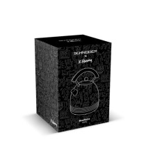 Tetera Hervidor de agua Eléctrico 1.7l 2200w Vintage Colección Keith Haring, Negro_diseño caja
