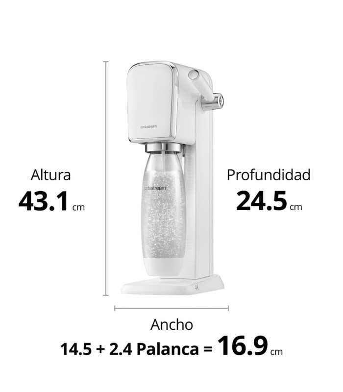 SODASTREAM 7290113764422 Máquina gasificadora