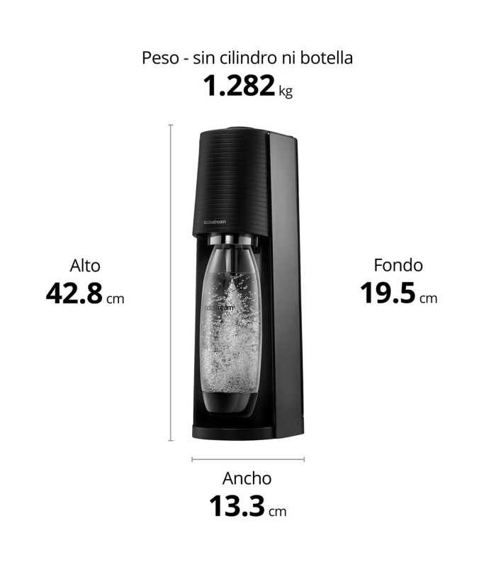 SODASTREAM 1012811341 Máquina gasificadora