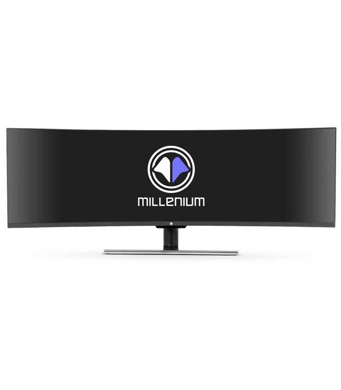 MILLENIUM MD49PRO-2 Monitor Gaming Curvo de 49" Color Negro