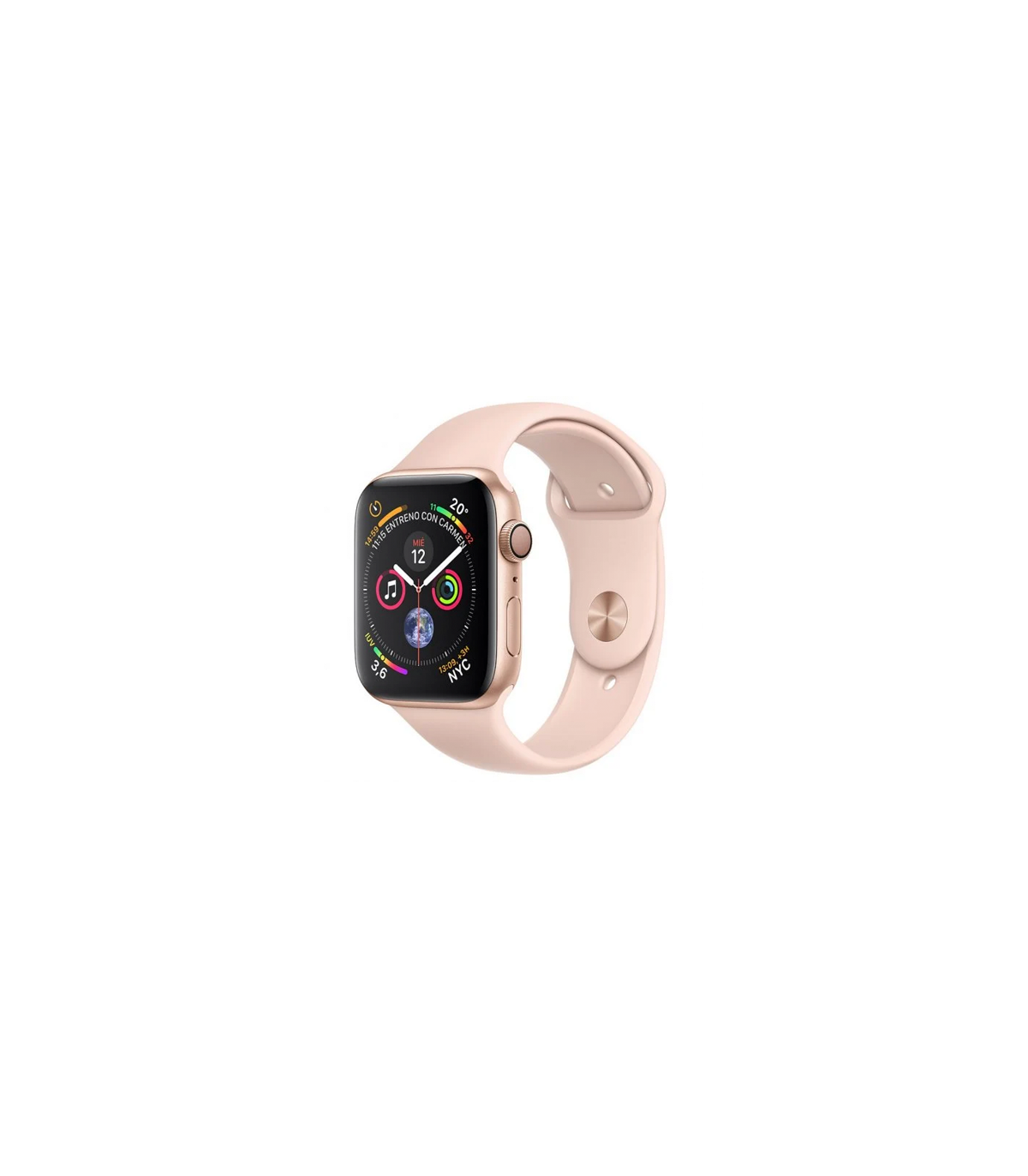 Apple Watch Series 4 GPS 40mm Aluminio Dorado con Correa Deportiva Rosa REFURBISHED