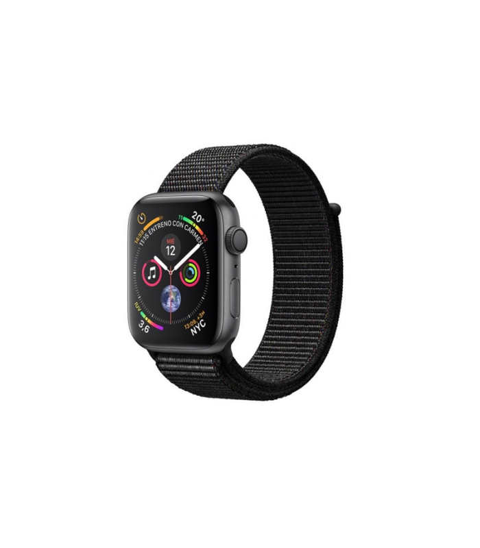 Apple Watch Series 4 GPS 40mm Aluminio Gris Espacial con Correa Loop Negra REFURBISHED