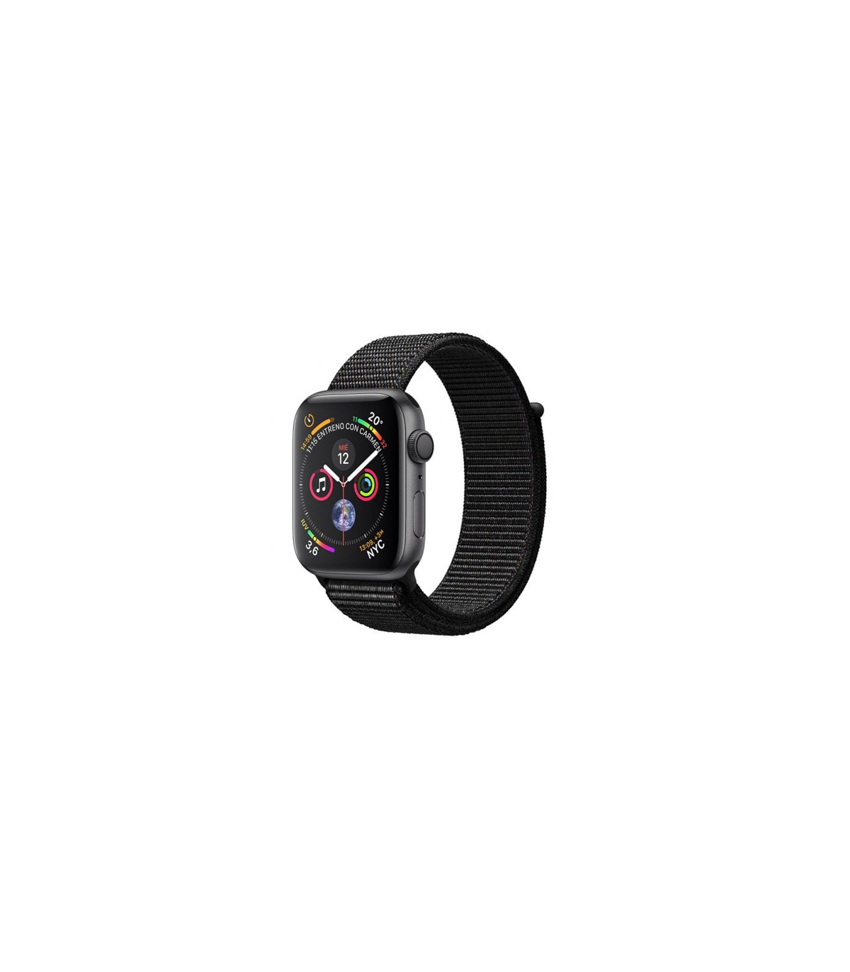 Apple Watch Series 4 GPS 40mm Aluminio Gris Espacial con Correa Loop Negra REFURBISHED