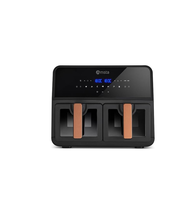 AMSTA AMDF9ADVB Airfryer sin aceite 9L, 8 programas, 1700W