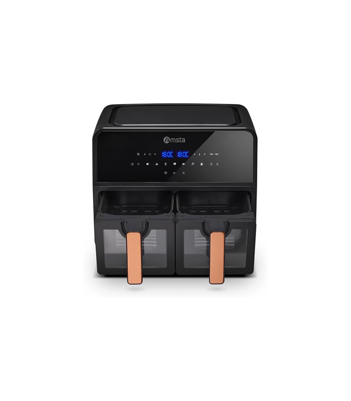 AMSTA AMDF9ADVB Airfryer sin aceite 9L, 8 programas, 1700W