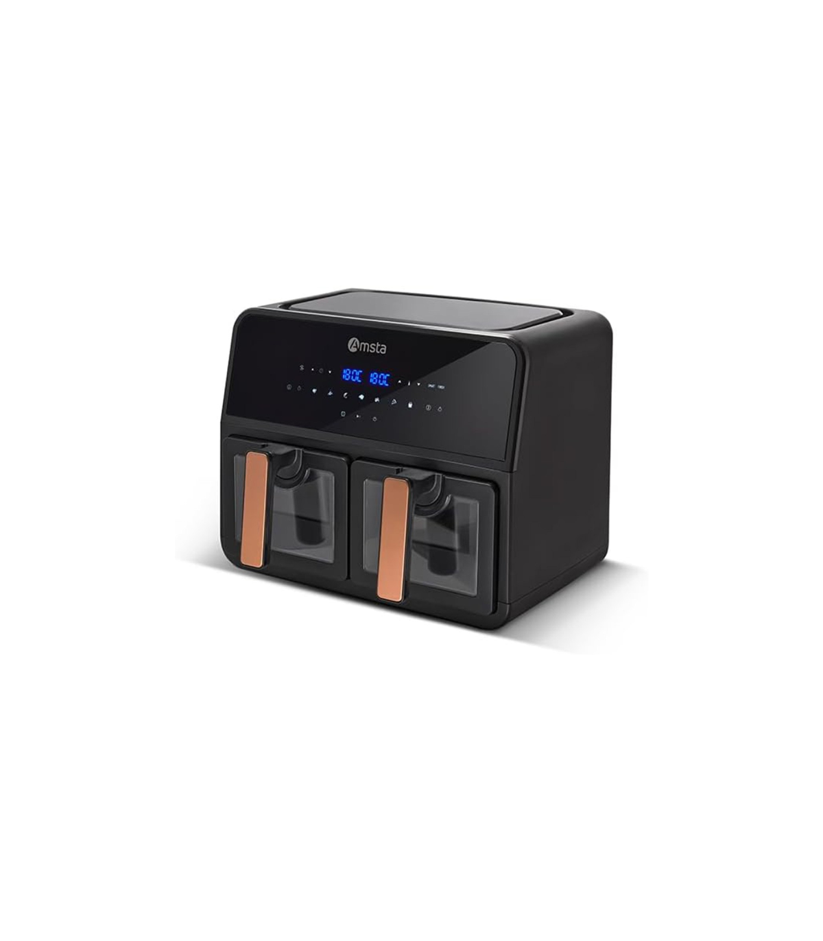 AMSTA AMDF9ADVB Airfryer sin aceite 9L, 8 programas, 1700W