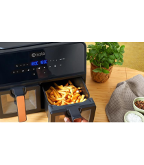 AMSTA AMDF9ADVB Airfryer sin aceite 9L, 8 programas, 1700W