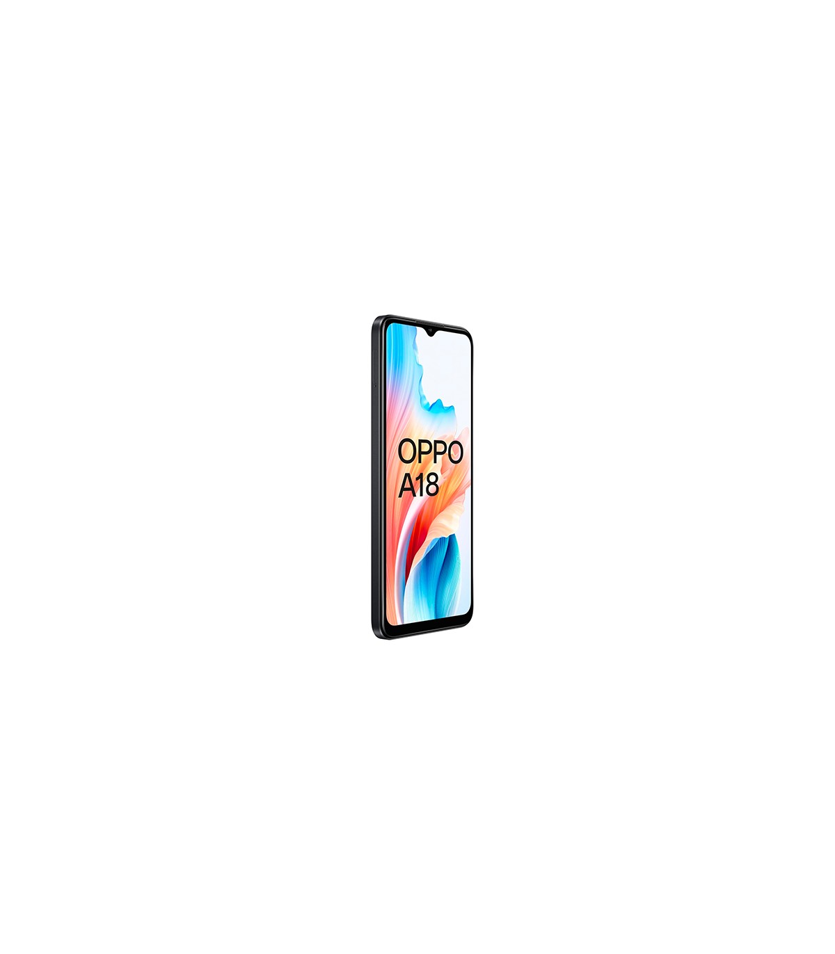 OPPO A18 - Smartphone Libre, 4GB+128GB, Pantalla HD+LCD 6.6", Cámara 8+2+5MP, Android, Batería 5000mAh, Carga 10W – Negro