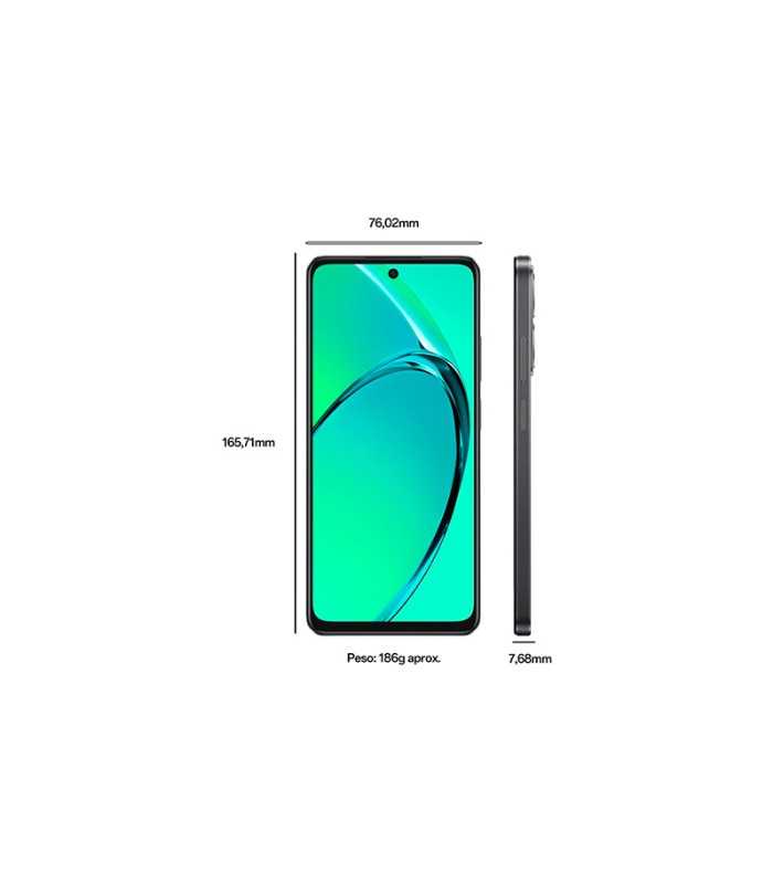 OPPO A40m - Smartphone Libre 16GB (8GB+8GB), 256GB, Cámara 50+2+8MP, Batería 5100mAh, Carga Rápida 45W - Negro