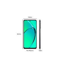 OPPO A40m - Smartphone Libre 16GB (8GB+8GB), 256GB, Cámara 50+2+8MP, Batería 5100mAh, Carga Rápida 45W - Negro