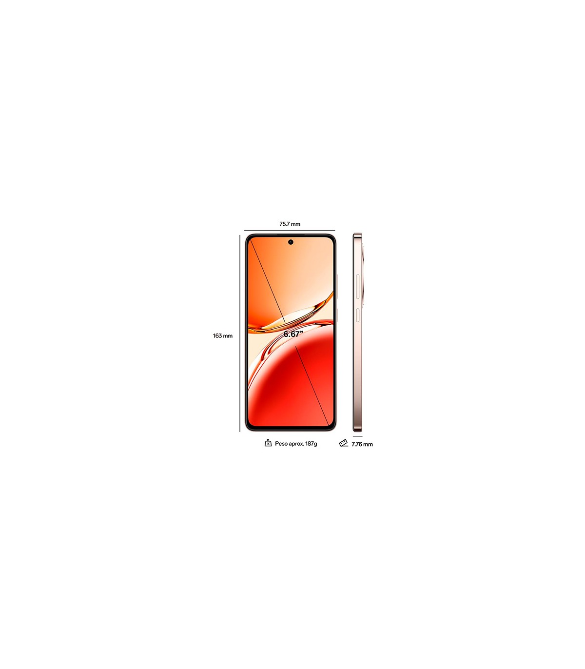 Reno12FS 5G - naranja