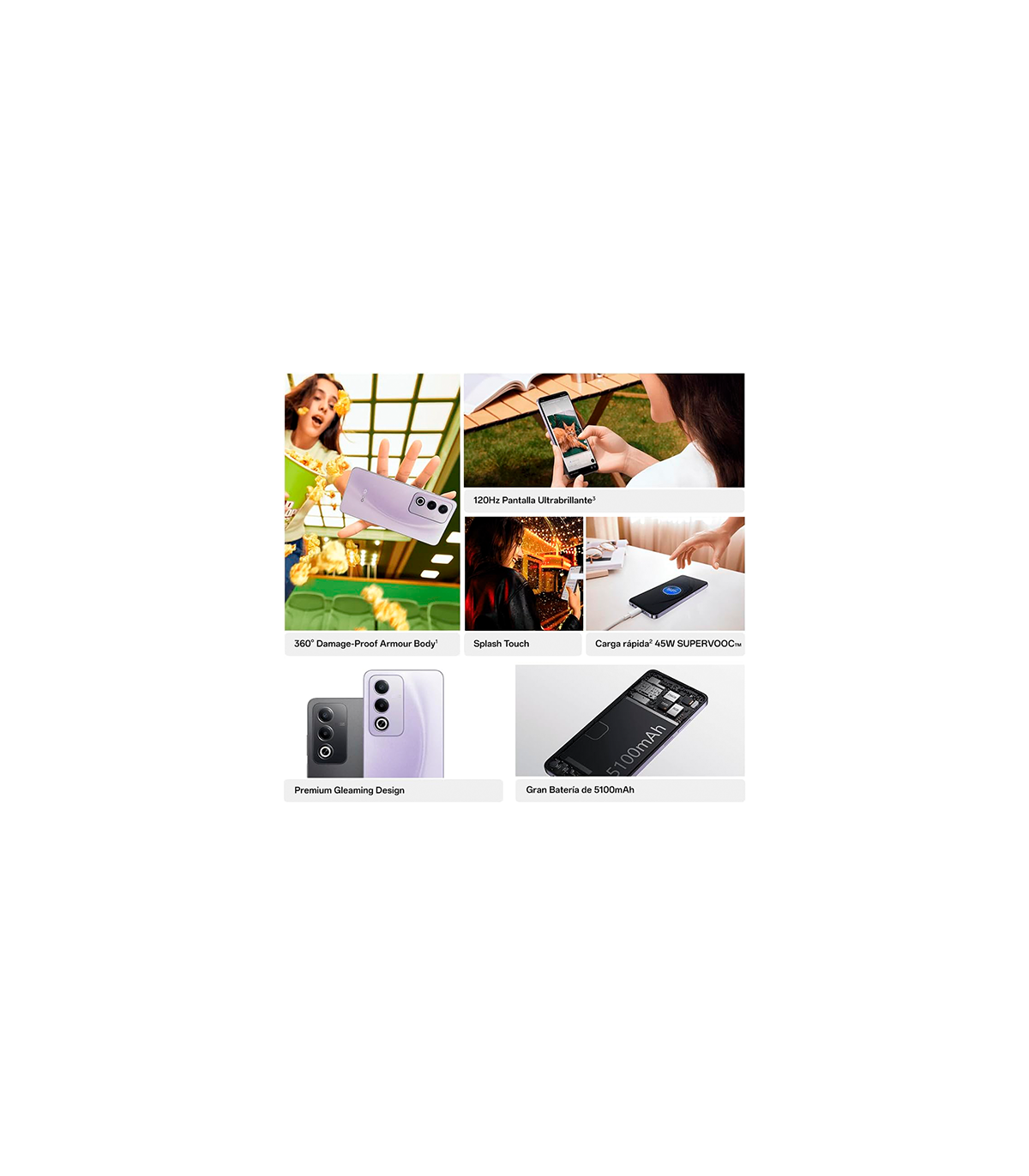 OPPO A80 5G - MORADO