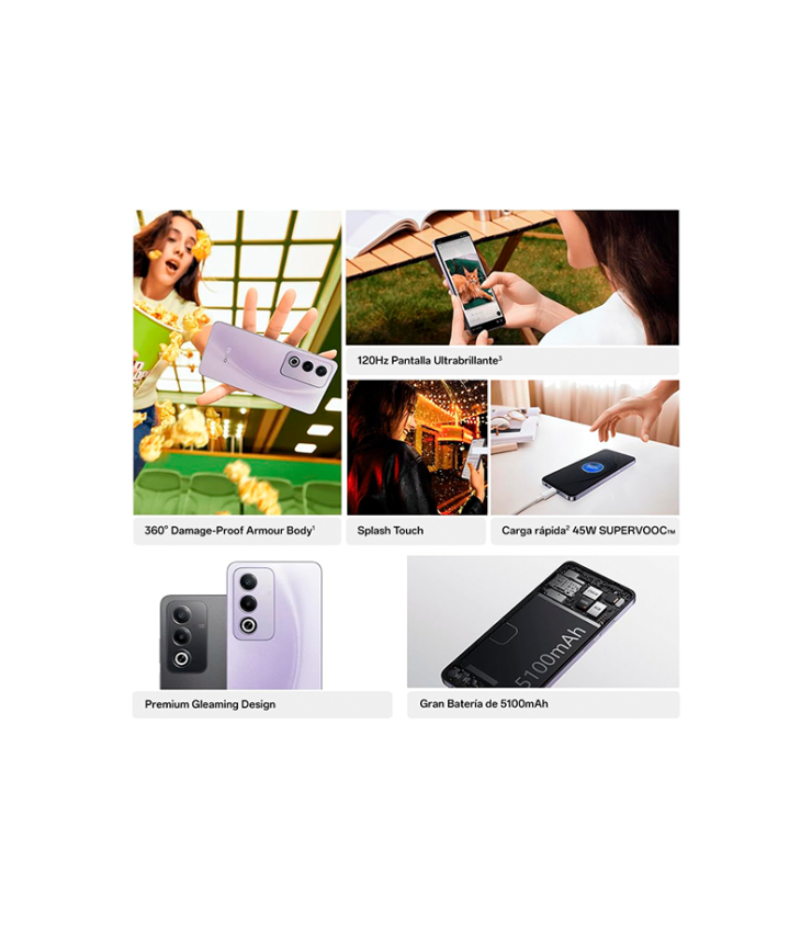OPPO A80 5G - MORADO