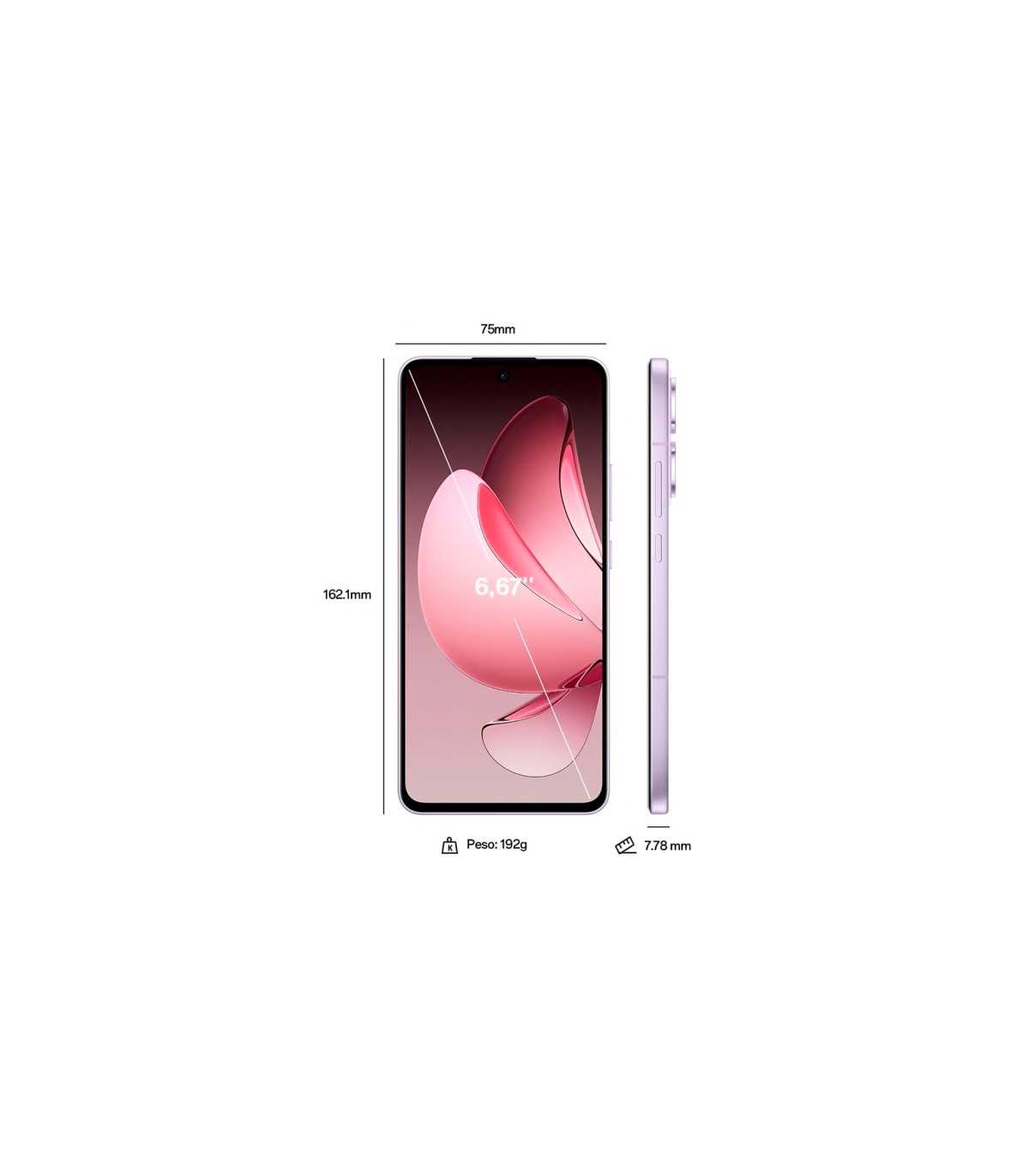 OPPO Reno13 F 5G - Smartphone Libre con IA