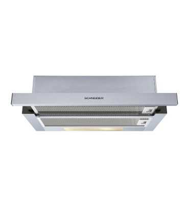 SCHNEIDER SCHT962AX Campana extraíble 90 cm, 620m³/h, 2 velocidades, Inoxidable