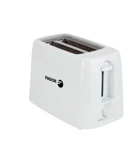 FAGOR FGE08001 Tostadora 2 Ranuras, 650W, 6 Niveles de Tostado, Bandeja Migas Extraíble, Cable Retráctil, Voltaje 220-240V