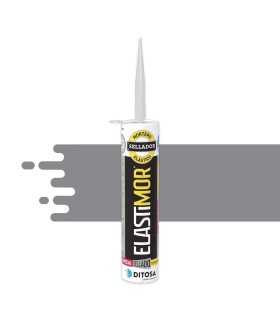 DITOSA ELAST3 ELASTIMOR Mortero Sellador, Cemento Express, Impermeable, para encintados, sellados, reparaciones, Tubo 310ml x1