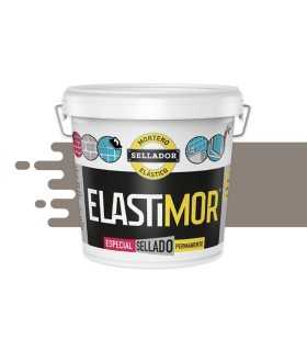 DITOSA - Mortero Sellador ELASTIMOR, Cemento express impermeable, color gris cemento, cubo 25 kg