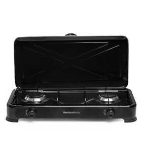 MELCHIONI 118360124 HORNILLO GAS 2 FUEGOS MINERVA2 NEGRO