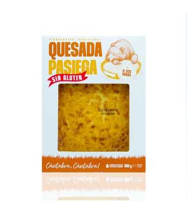 Quesada pasiega tradicional sin gluten El Oso Pardo