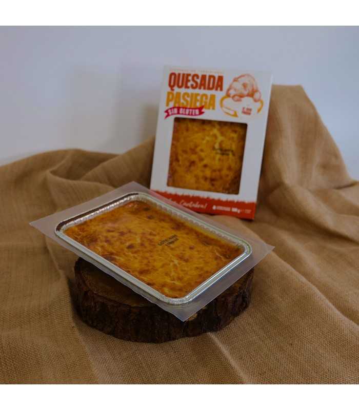 Quesada pasiega tradicional sin gluten El Oso Pardo