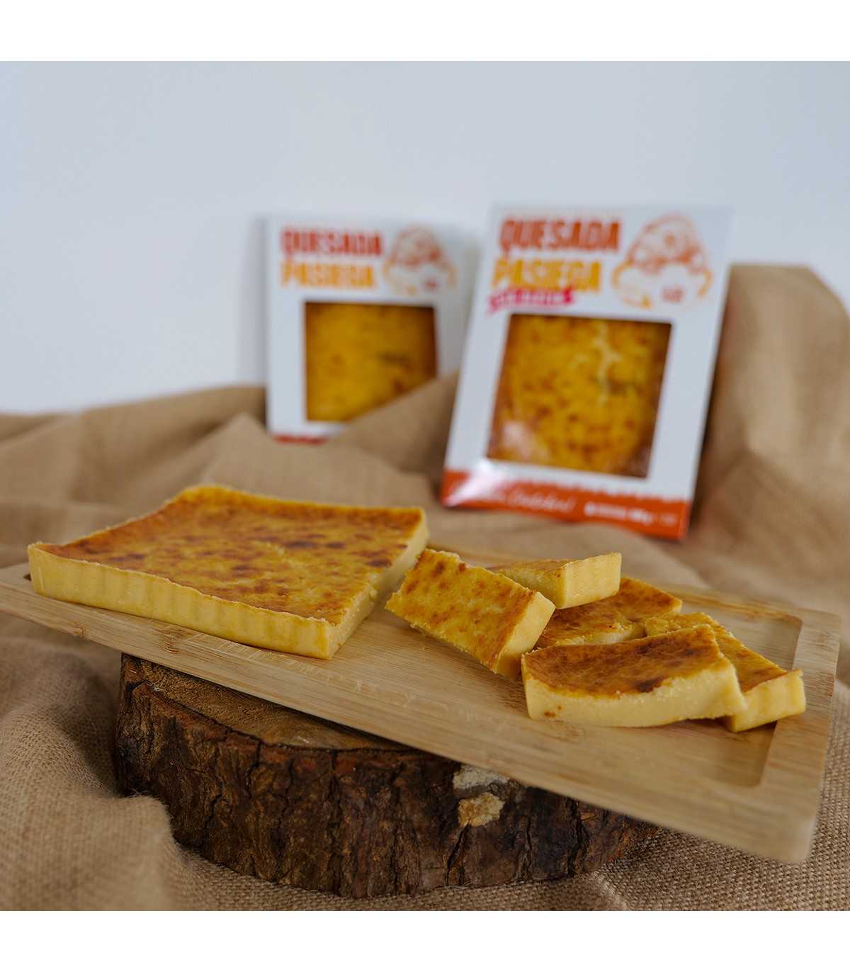 Quesada pasiega tradicional sin gluten El Oso Pardo