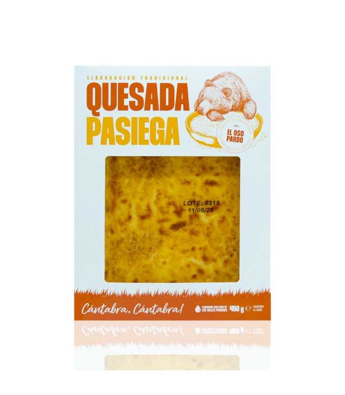 EL OSO PARDO - Quesada pasiega tradicional, 450g