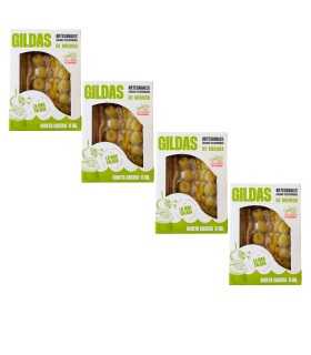 LA MAR SALADA LMSGIL Gilda Artesanal del Cantábrico, en Aceite de Girasol, Tarrinas de 150 grs de 6 unds