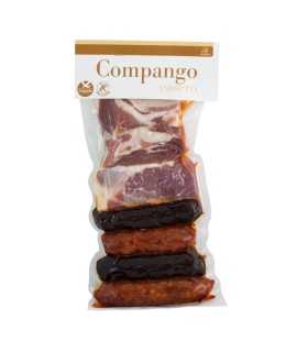 ARAMBURU 40105  Compango Asturiano para fabada, 6 raciones, 720 gr. Origen España, Sin Gluten, Sin Lactosa  Envasado al vacío
