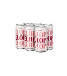GLOP Vino Tinto Orgánico y Vegano en Lata 250ml Pack 6 | Garnacha Tinta | Ecológico CCPAE | 13,5% Vol España