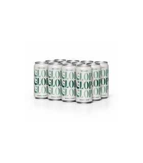 GLOP Vino Blanco Orgánico y Vegano en Lata 250ml Pack 12 | Garnacha Blanca | Ecológico CCPAE | 11% Vol España