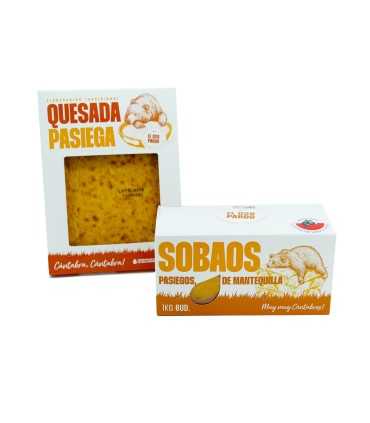 Sobaos Pasiegos y quesada El Oso Pardo