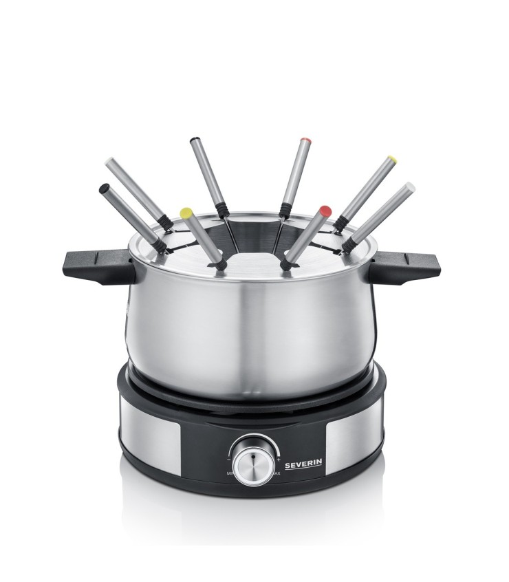SEVERIN FO 2471 Fondue Crepera 1500 W Plateado