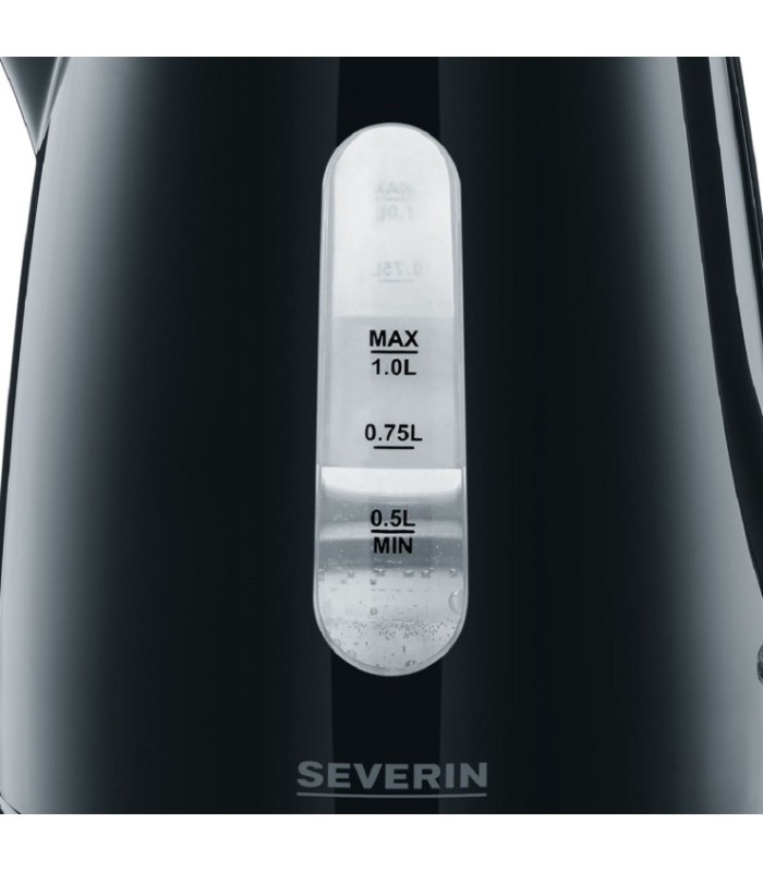 SEVERIN WK 3410 Hervidor de Agua 1.0 L 2200 W Negro