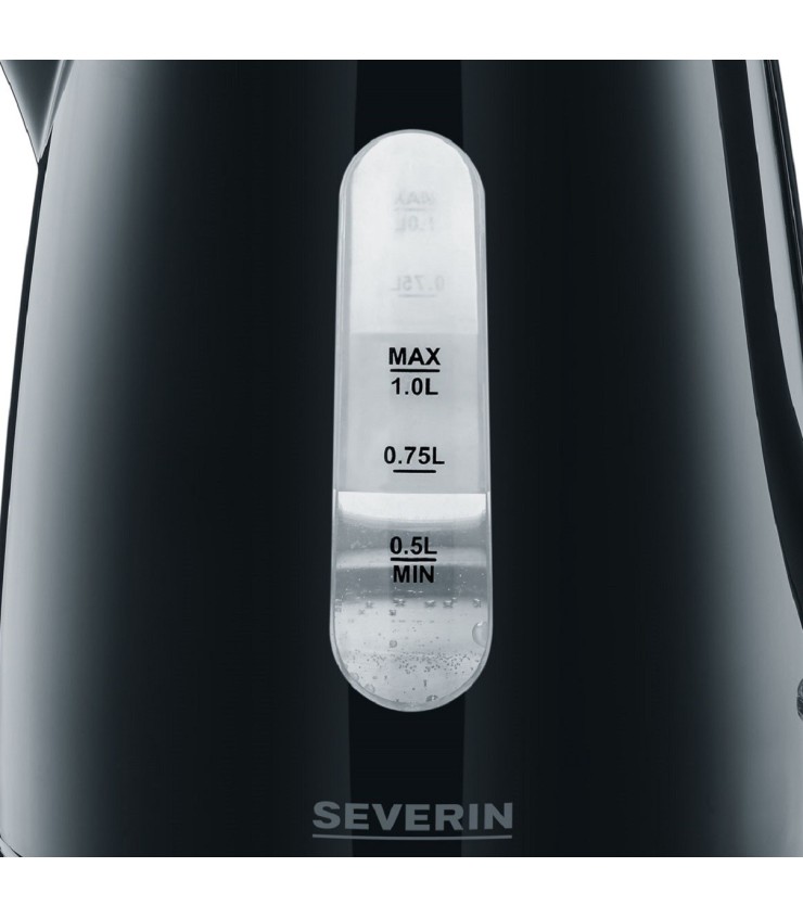 SEVERIN WK 3410 Hervidor de Agua 1.0 L 2200 W Negro
